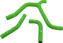 MOOSE OFFROAD Race Fit Radiator Hose Kit - Green - Kawasaki KAW-99-GN