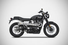 ZARD Limited Edition HIGH MOUNT Exhaust for Triumph Street Scrambler