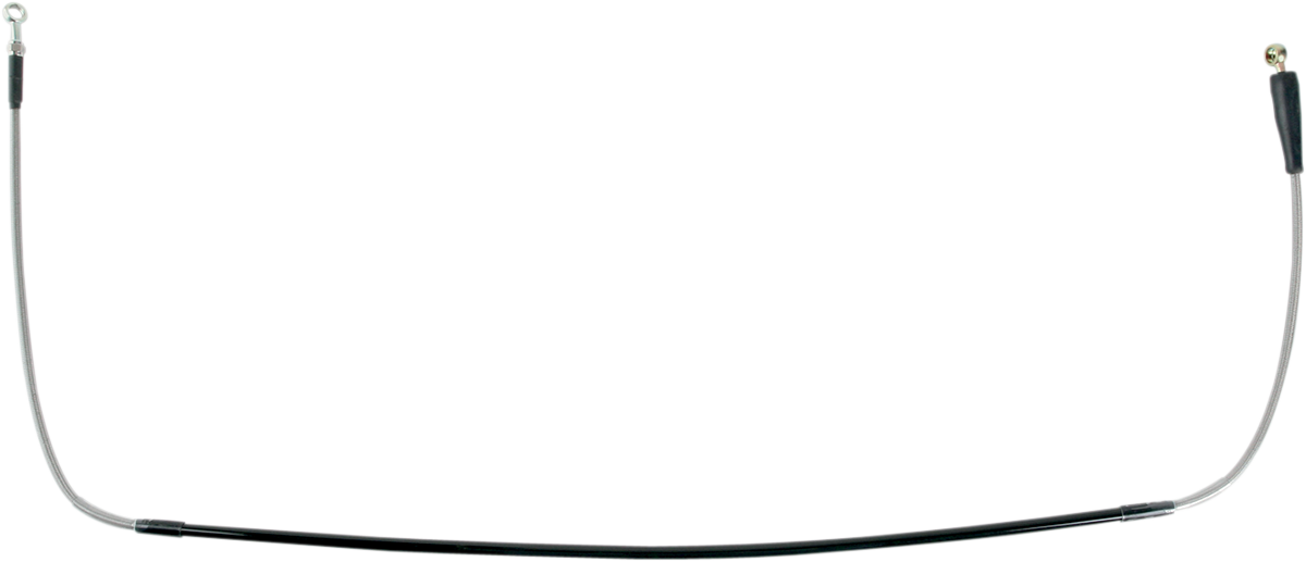 MOOSE OFFROAD Brake Line - Front - Stainless Steel - Yamaha WR 250/450 F Y01-1-059/P