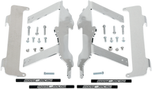 MOOSE OFFROAD Radiator Braces - Silver - Yamaha 11-150
