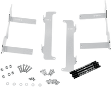 MOOSE OFFROAD Radiator Braces - Silver - Yamaha 11-155