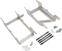 MOOSE OFFROAD Radiator Braces - Silver - Beta 11-400