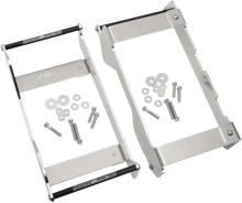 MOOSE OFFROAD Radiator Braces - Silver - Yamaha 11-159