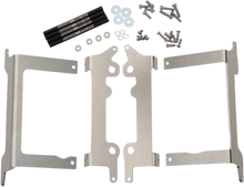 MOOSE OFFROAD Radiator Braces - Silver - Beta 11-402