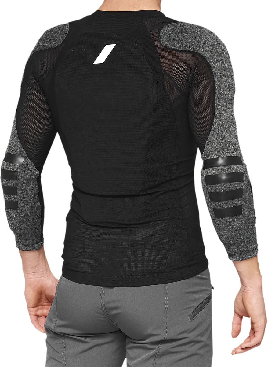 100% Tarka Body Armor - Long Sleeve - Black - Medium 70010-00002