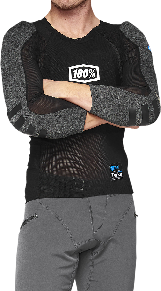 100% Tarka Body Armor - Long Sleeve - Black - XL 70010-00004