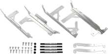 MOOSE OFFROAD Radiator Braces - Silver - Gas Gas/Husqvarna/KTM 11-1019