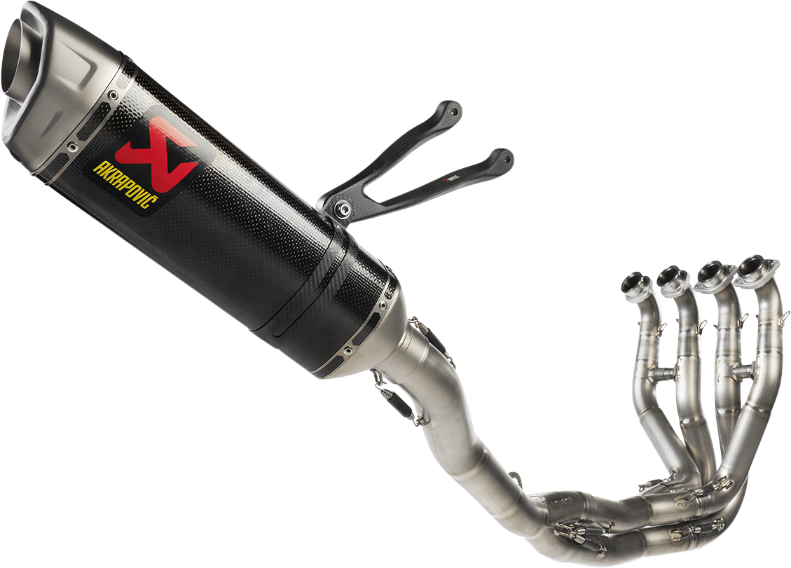 AKRAPOVIC Evolution Line Exhaust System - Carbon Fiber S-K10E10-RC