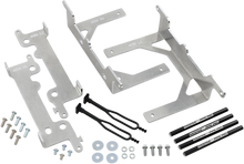 MOOSE OFFROAD Radiator Braces - Silver - Beta 11-4018