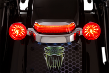 CIRO Taillight - Red Lens - Chrome 40173