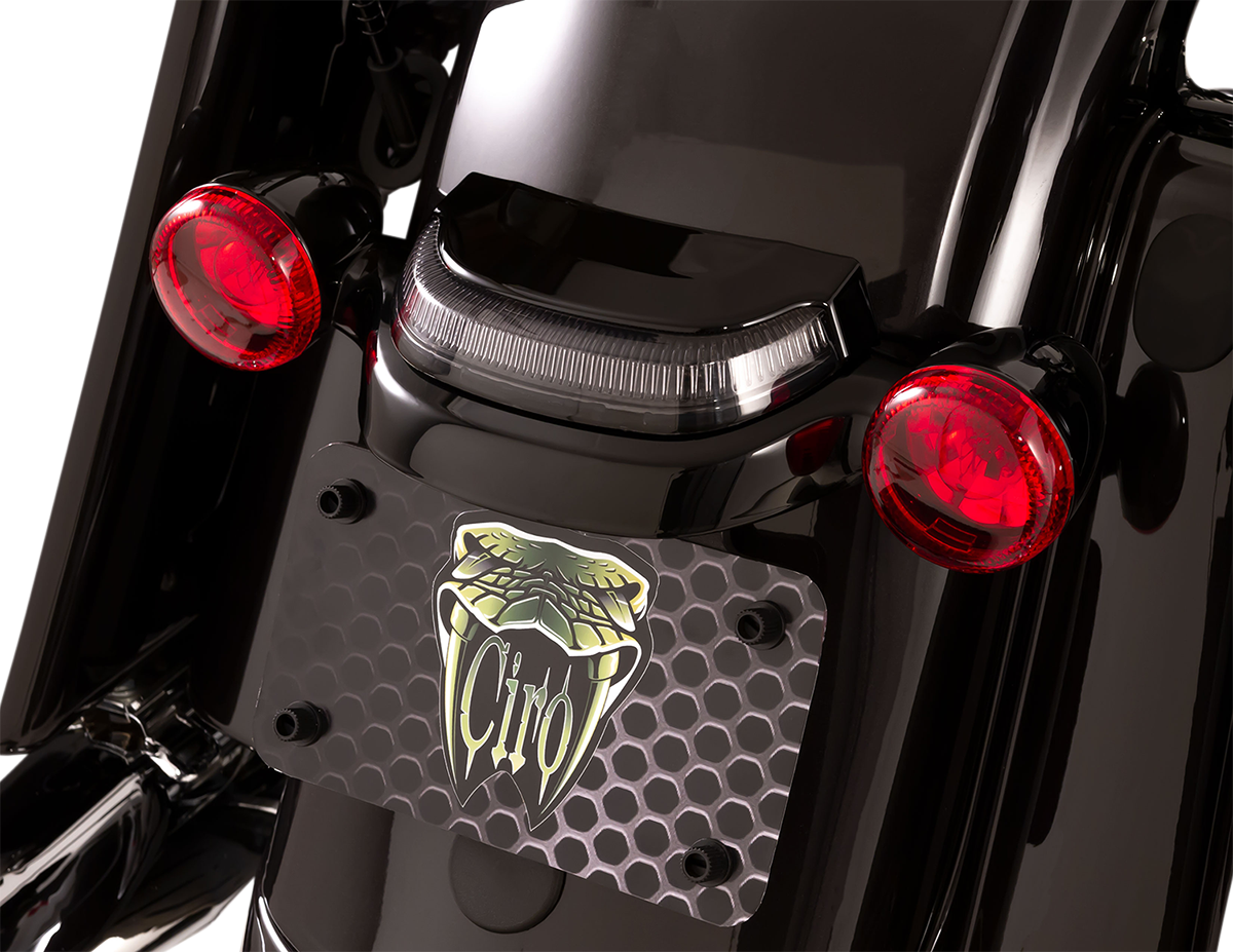 CIRO Taillight - Smoke Lens - Black 40154
