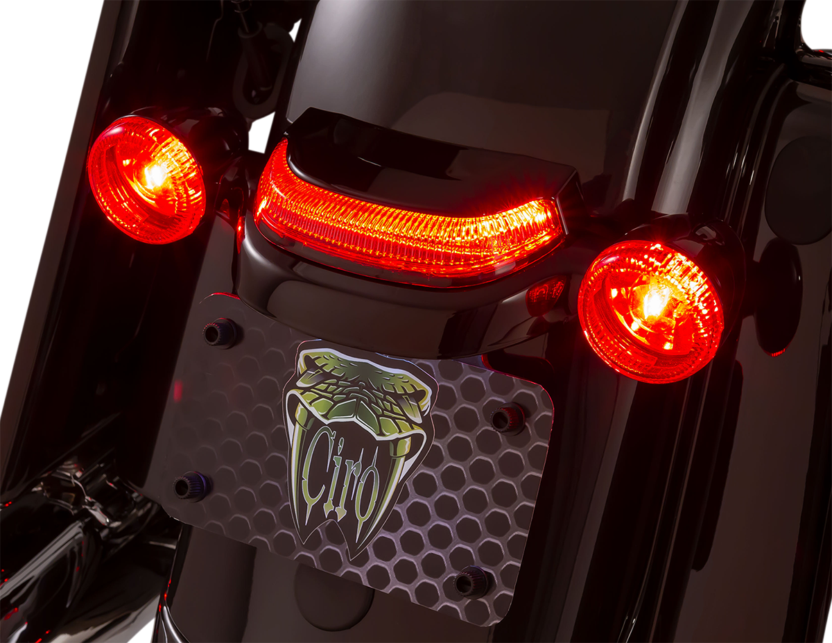 CIRO Taillight - Smoke Lens - Black 40154