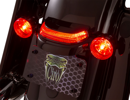 CIRO Taillight - Smoke Lens - Black 40154