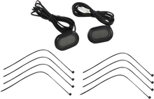 CUSTOM DYNAMICS Antenna Grommet Light - Smoke Lens - Black CD-PLUG-SB