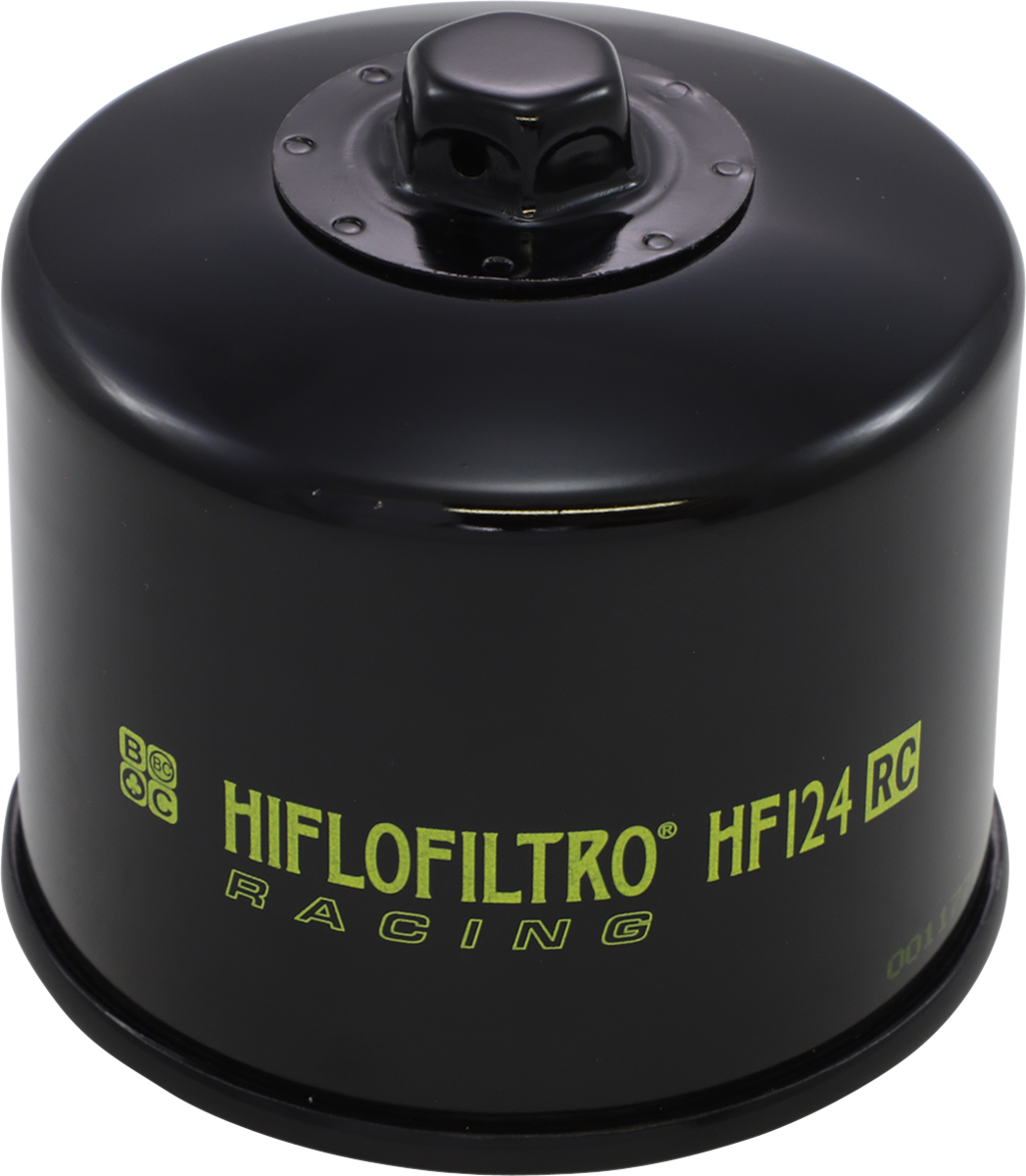 HIFLOFILTRO Racing Oil Filter - Black HF124RC