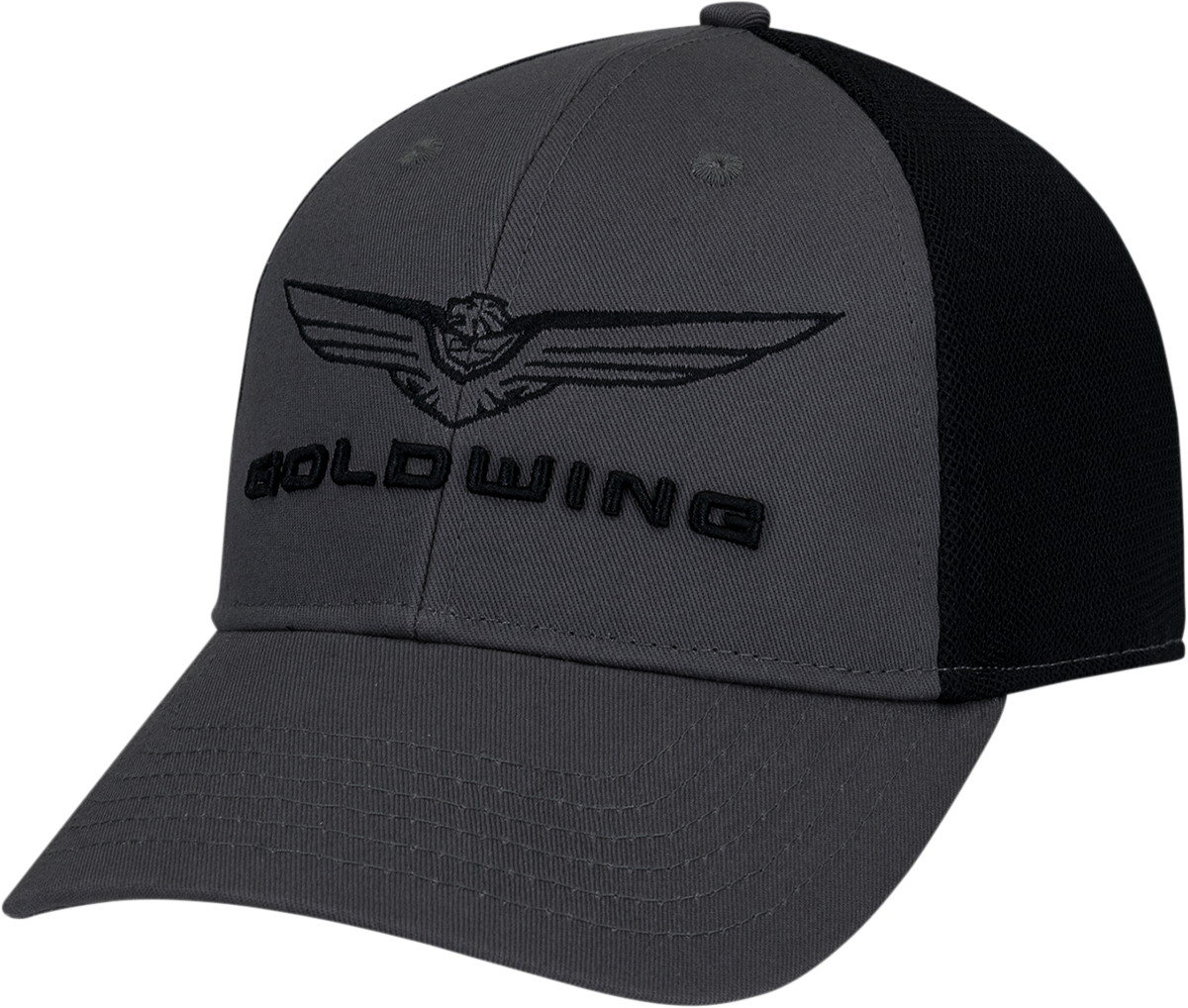 HONDA APPAREL Honda Goldwing Hat - Black/Gray NP21A-H1832