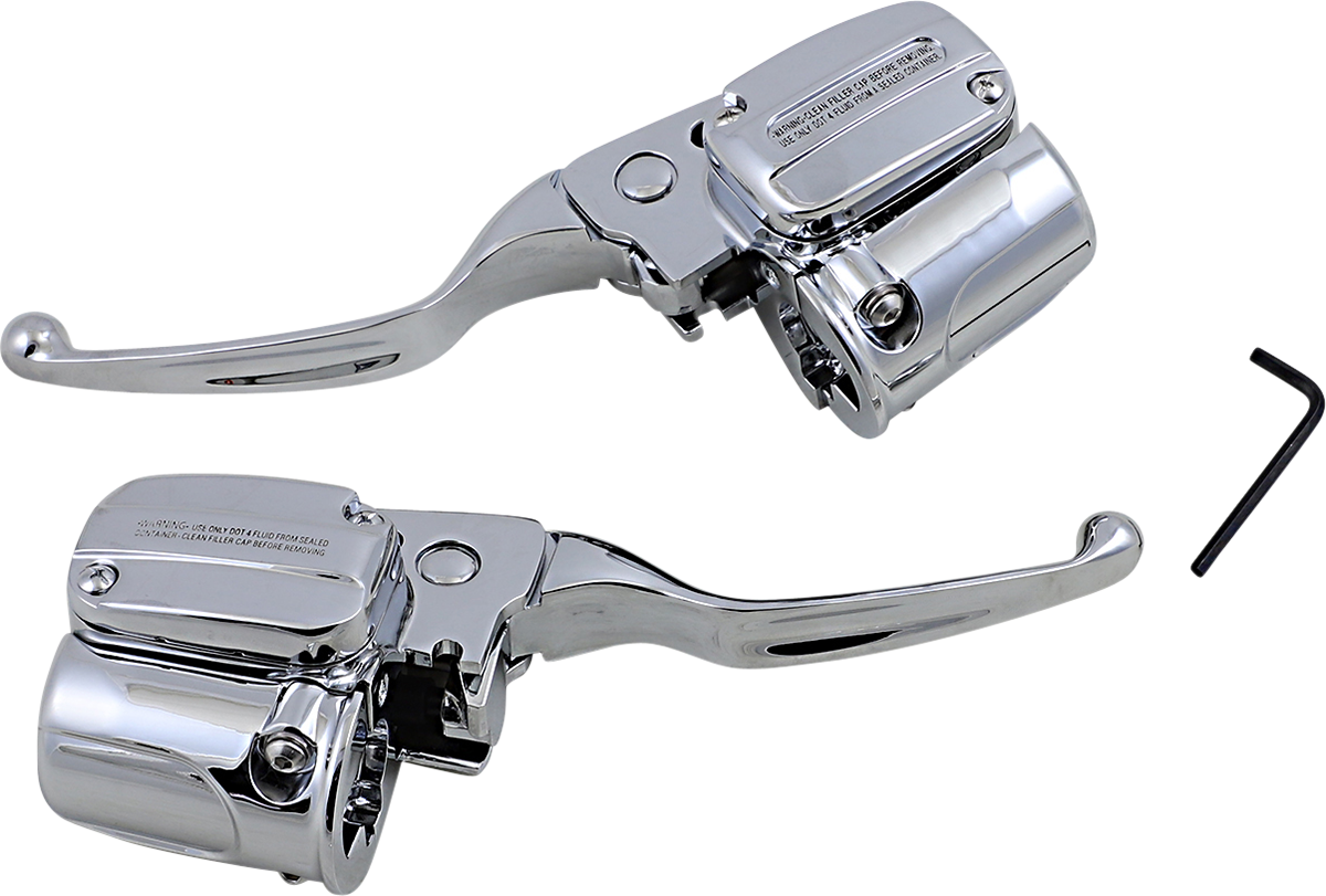 DRAG SPECIALTIES Handlebar Control Kit - '17 - '20 FLTR H07-0804C-A
