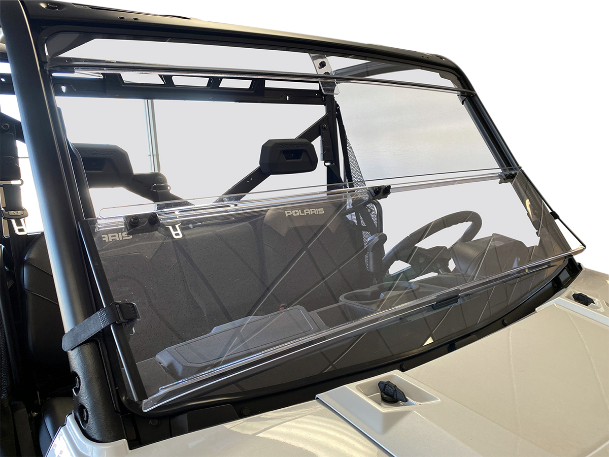 MOOSE OFFROAD Full Folding Windshield - Deluxe - Ranger V000265-12200M