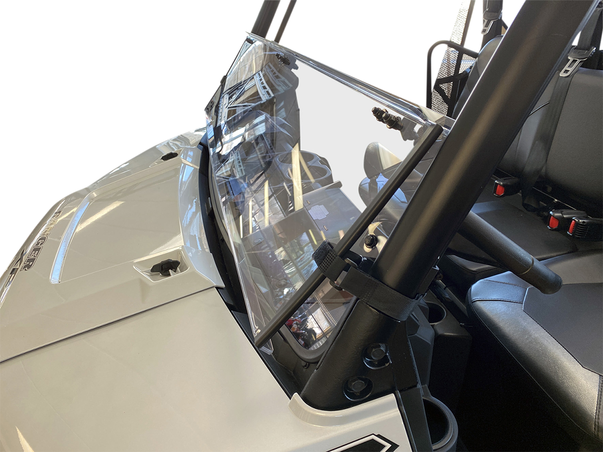 MOOSE OFFROAD Full Folding Windshield - Deluxe - Ranger V000265-12200M