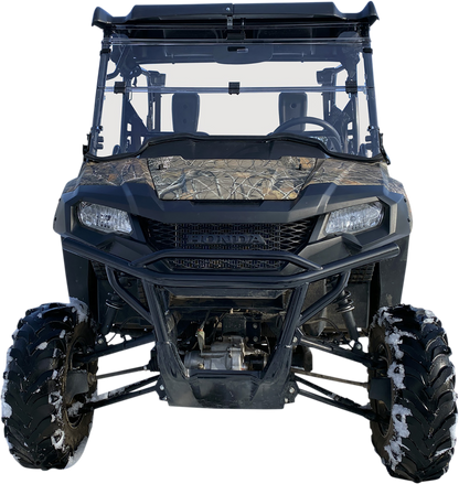 MOOSE OFFROAD Full Folding Windshield - Deluxe - Pioneer V000263-12200M