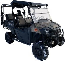 MOOSE OFFROAD Full Folding Windshield - Deluxe - Pioneer V000263-12200M