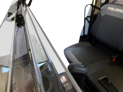 MOOSE OFFROAD Full Folding Windshield - Deluxe - Ranger V000265-12200M