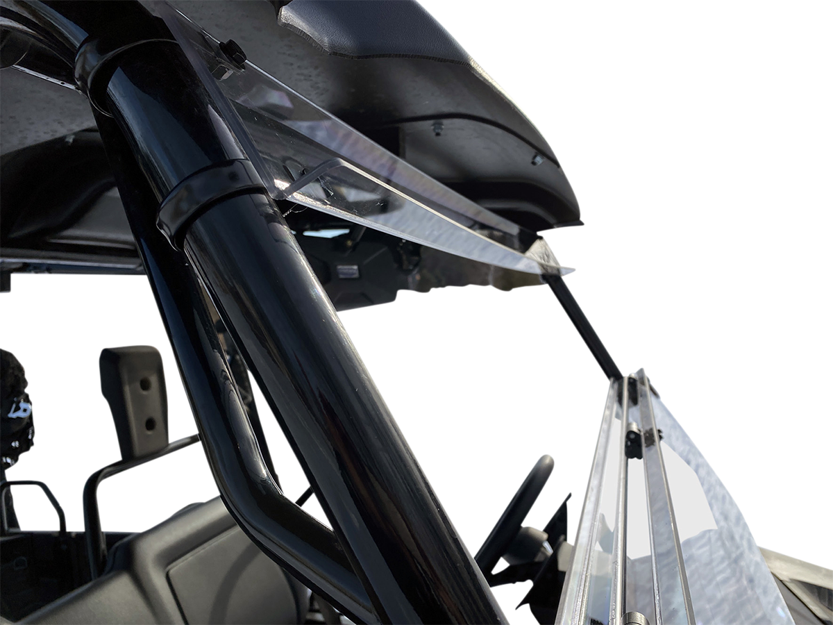 MOOSE OFFROAD Full Folding Windshield - Deluxe - Pioneer V000263-12200M