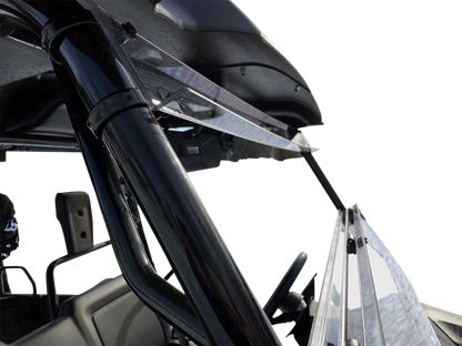 MOOSE OFFROAD Full Folding Windshield - Deluxe - Pioneer V000263-12200M