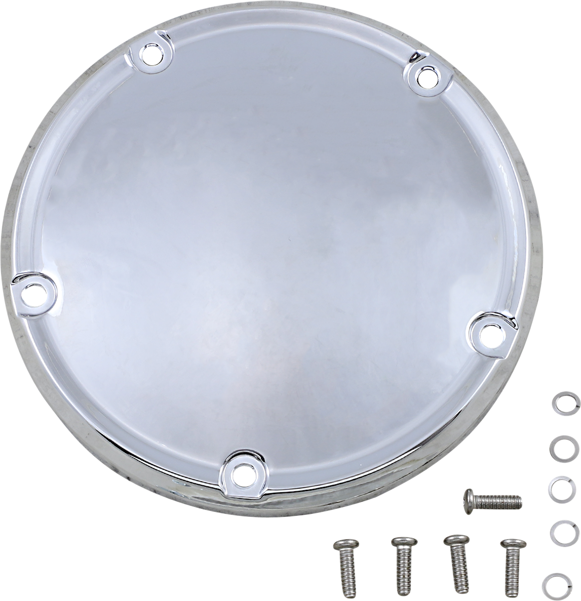 DRAG SPECIALTIES Derby Cover - Chrome - 5 Hole - '18-'25 Softail D33-0118C