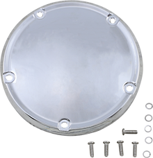 DRAG SPECIALTIES Derby Cover - Chrome - 5 Hole - '18-'25 Softail D33-0118C