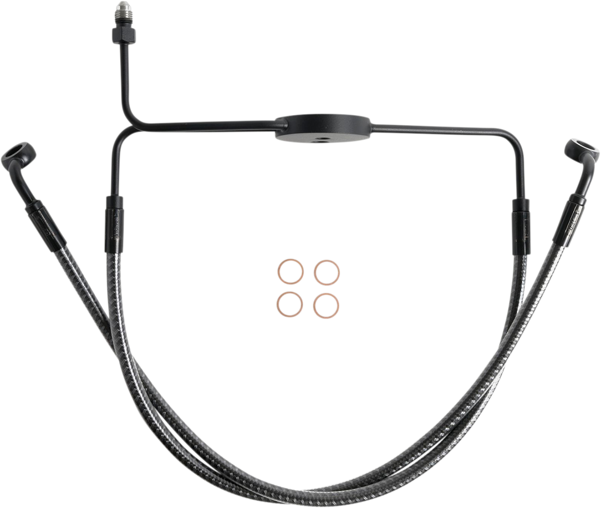 MAGNUM SHIELDING Brake Line - Lower - KARBONFIBER 77013