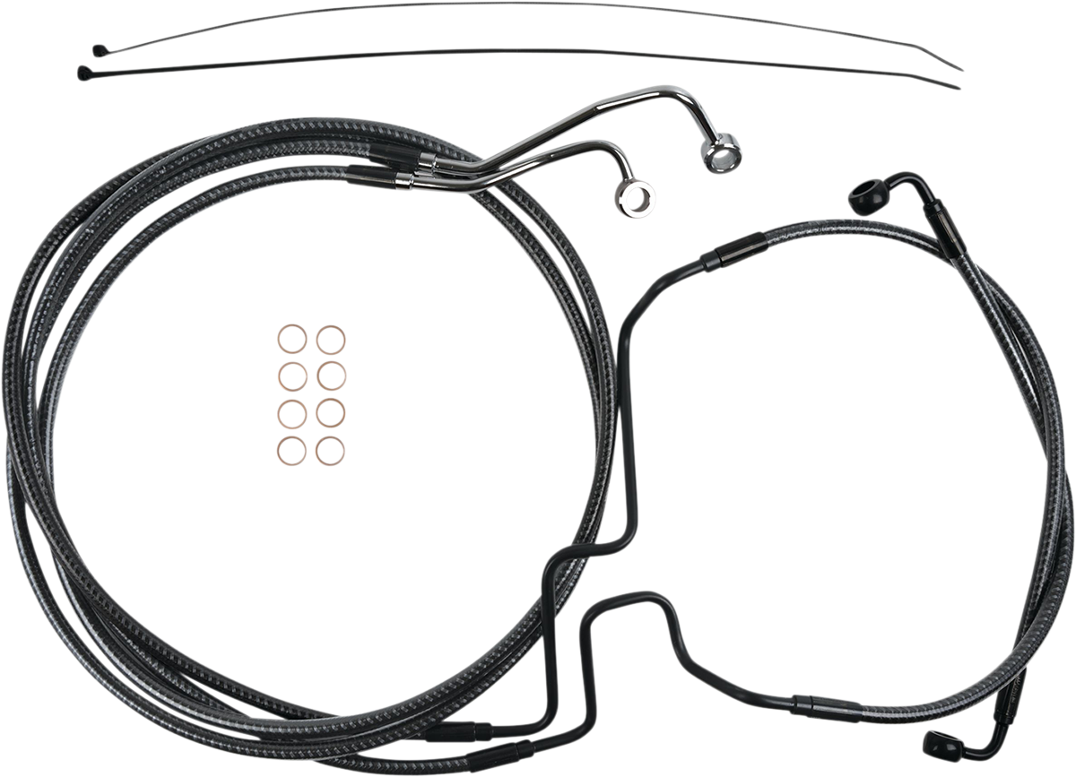 MAGNUM SHIELDING Brake Line - Lower - KARBONFIBER AS77016