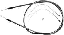 MAGNUM SHIELDING High-Efficiency Polished KARBONFIBR Clutch Cable - 68-11/16" 72126HE