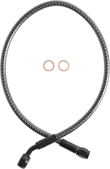 MAGNUM SHIELDING Brake Line - Front - 3/8" - 35° - 21" - KARBONFIBR 77121