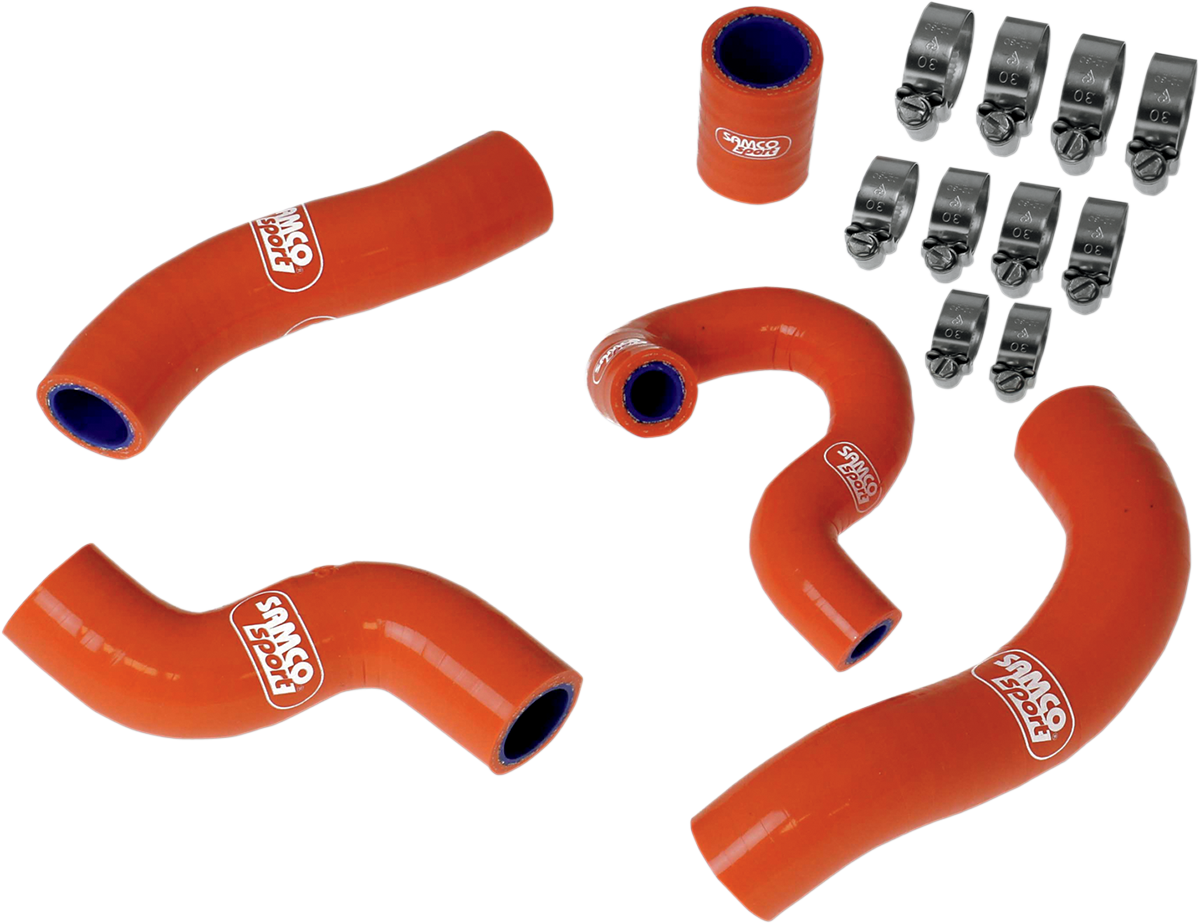 MOOSE OFFROAD Race Fit Radiator Hose Kit - Orange - KTM MBU-KTM-48-OR