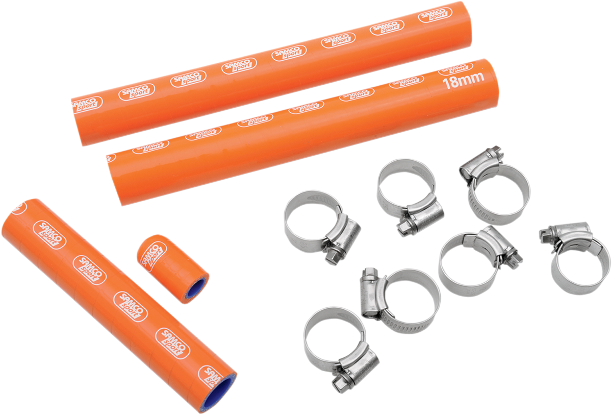 MOOSE OFFROAD Race Fit Radiator Hose Kit - Orange - KTM MBU-KTM-51-OR