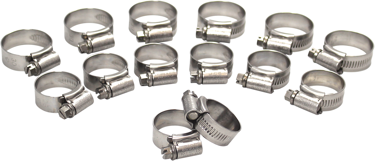 MOOSE OFFROAD Radiator Hose Clamp Kit - Honda CK HON-81