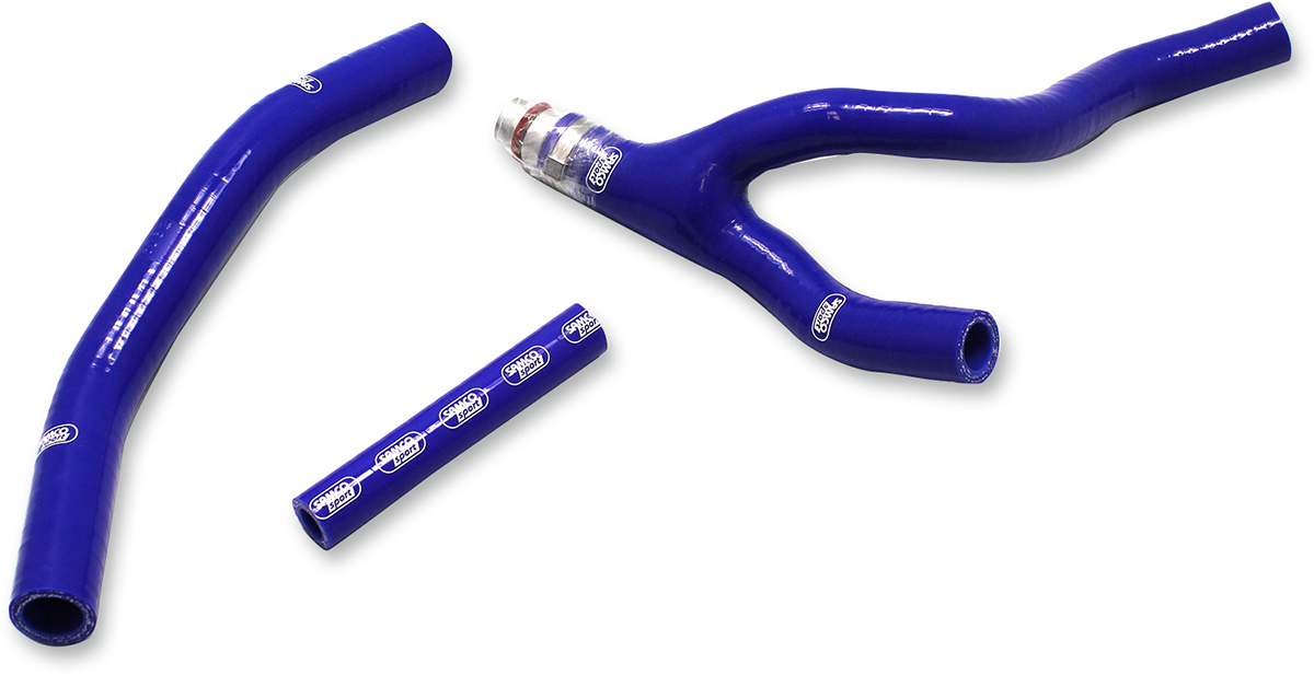 MOOSE OFFROAD Race Fit Radiator Hose Kit - Blue - Yamaha MBU-YAM-72-BL
