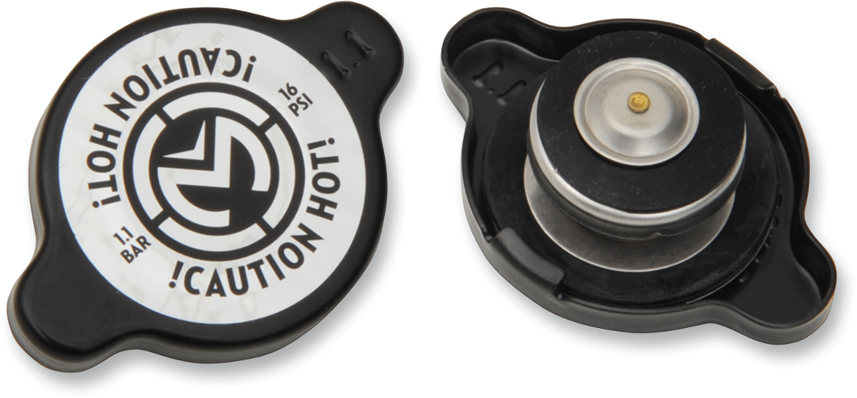 MOOSE OFFROAD Stock Replacement Radiator Cap - Black - 1.1 Bar 212-1112