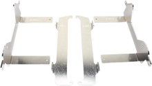 MOOSE OFFROAD Radiator Braces - Silver - Yamaha 11-158