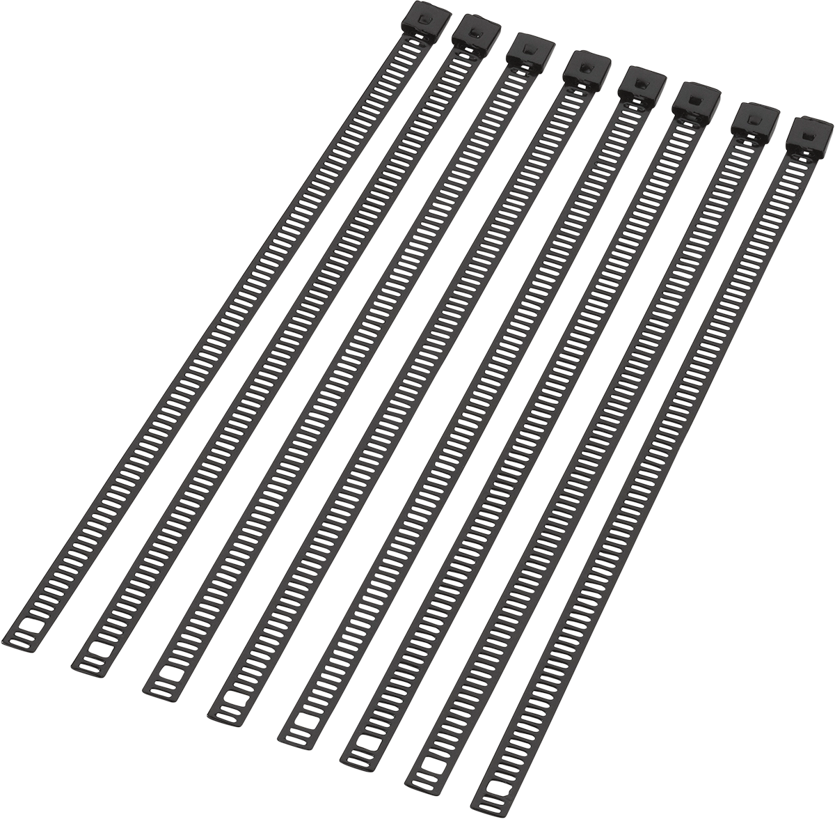 MOOSE OFFROAD Cable Tie - Black - 8" - 8 Pack 304-0510