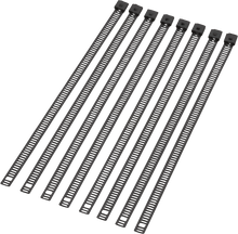 MOOSE OFFROAD Cable Tie - Black - 8" - 8 Pack 304-0510