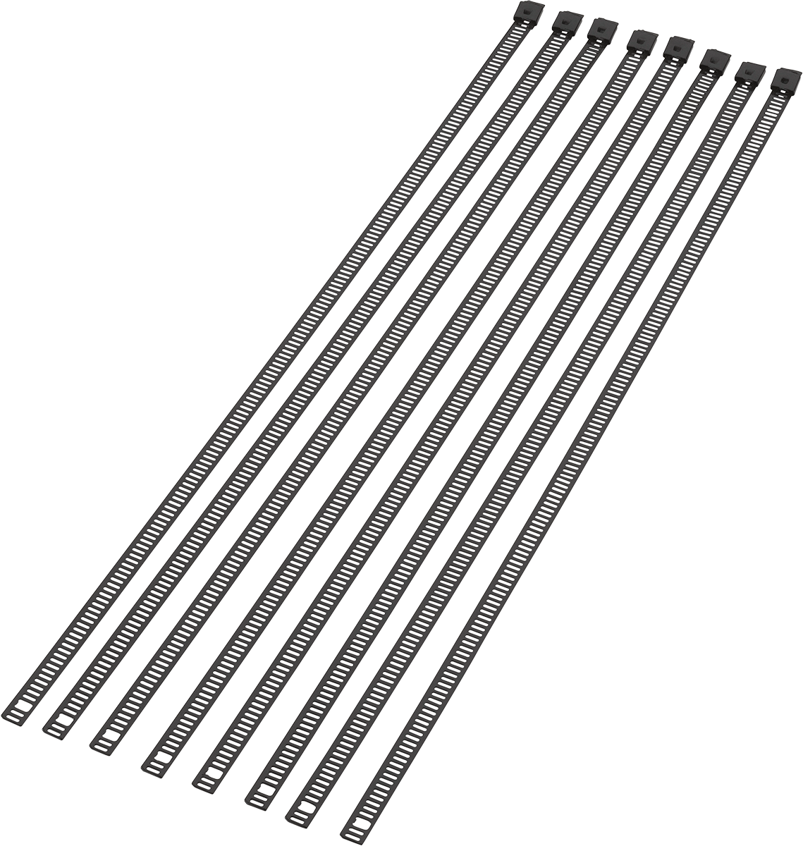 MOOSE OFFROAD Cable Tie - Black - 14" - 8 Pack 304-0516
