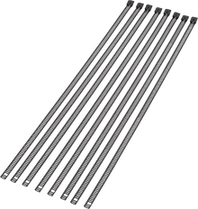 MOOSE OFFROAD Cable Tie - Black - 14" - 8 Pack 304-0516