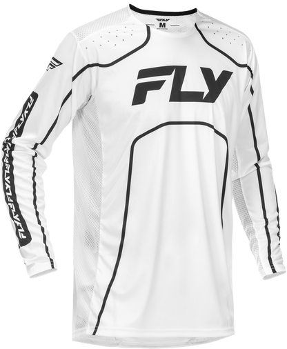 Rayce Bicycle Jersey White/Black Sm