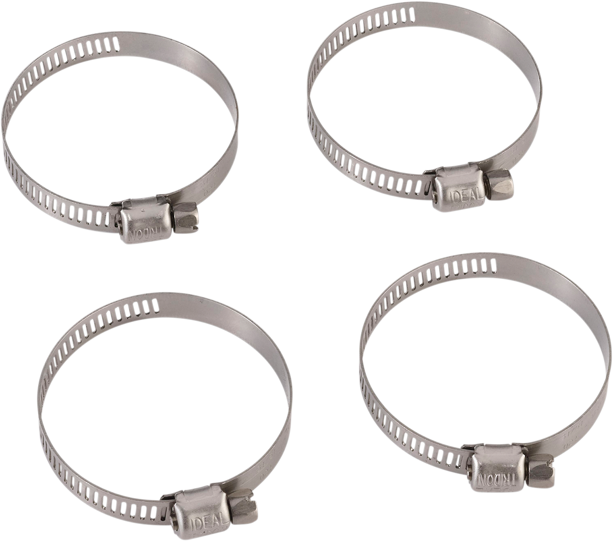 MOOSE OFFROAD Clamp Hose - Stainless Steel - 26-51 mm - 4-Pack 114-6424