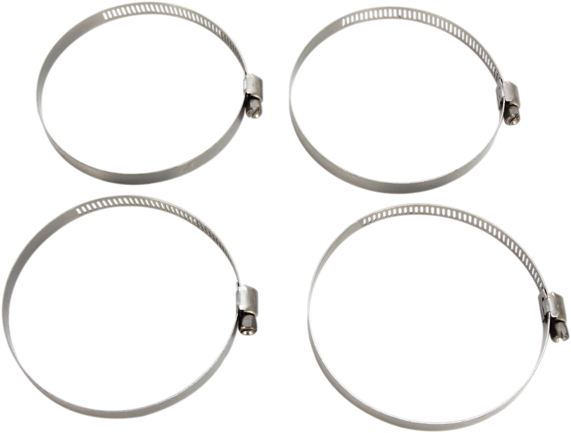 MOOSE OFFROAD Clamp Hose - Stainless Steel - 58-83 mm - 4-Pack 114-6444