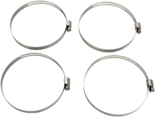 MOOSE OFFROAD Clamp Hose - Stainless Steel - 58-83 mm - 4-Pack 114-6444