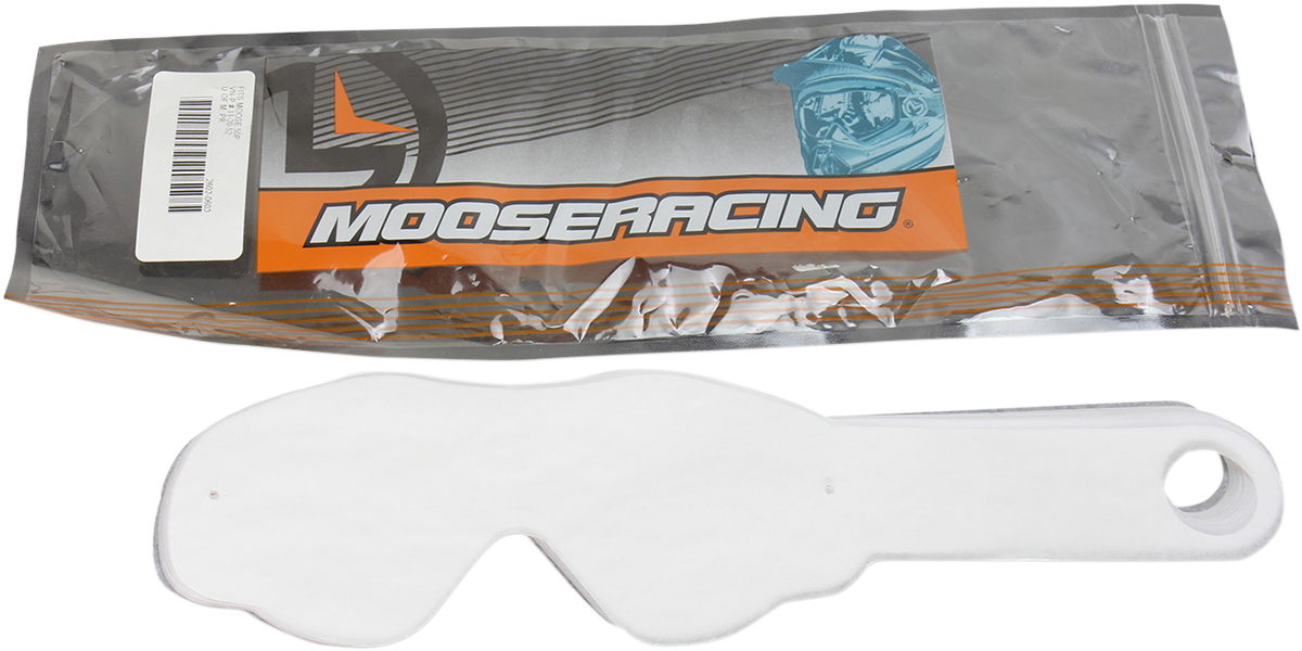 MOOSE OFFROAD Tear-Offs - Moose - Qualifier - 50 Pack 11-50-52