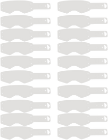 MOOSE OFFROAD Tear-Offs - Scott - Prospect - 20 Pack 11-20-55
